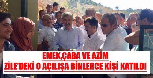 ZİLE KÜÇÜKÖZLÜ KÖYÜ MESİRE ALANI VE MESCİD AÇILIŞINA YOĞUN İLGİ