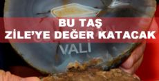 ZİLE'DE ÇIKAN DOĞAL TAŞLAR İŞLENEREK EKONOMİYE KAZANDIRILACAK