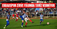 ZİRVEDE ERBAASPOR SESLERİ