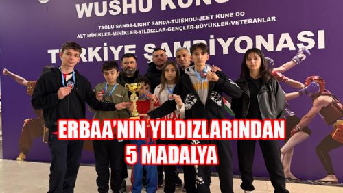 Erbaa Belediye Spor Kulübü Yalova’dan 5 madalya ile dönüyor