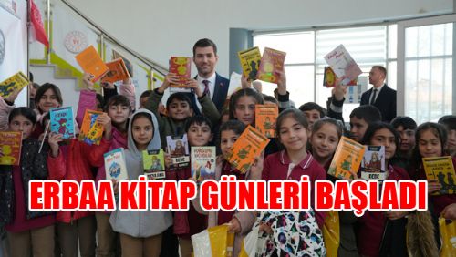 Erbaa Belediyesi tarafından düzenlenen Erbaa Kitap Günleri’nin açılışı yapıldı. 