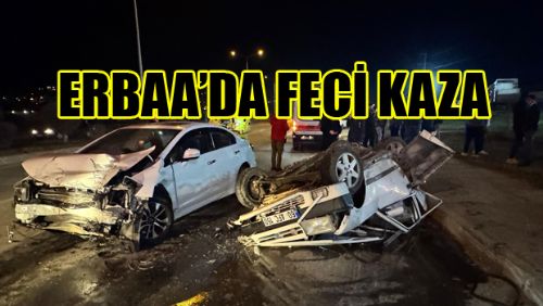 ERBAA D100'DE CAN PAZARI 1 ÖLÜ 3 YARALI