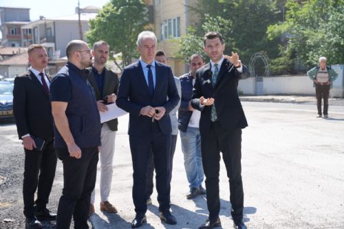 Erbaa’da Kazım Karabekir Caddesinin yenilenmesi için hazırlıklar sürüyor