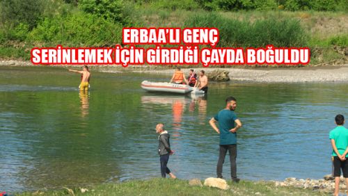 Erbaa'da Sıcaklar Can Aldı - Serinlemek için girdiği çayda boğuldu