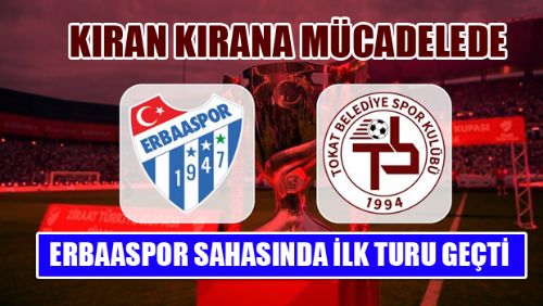ERBAASPOR İLK TURU PENALTILARLA GEÇTİ