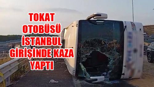 Kuzey Marmara Otoyolu'nda feci kaza: Virajı alamayan Tokat yolcu otobüsü devrildi, 3 kişi hayatını kaybetti