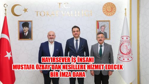 Turhal'da Yapılacak Olan Fatma İsmail Özbay Anadolu İmam Hatip Lisesi'nin Protokolü İmzalandı