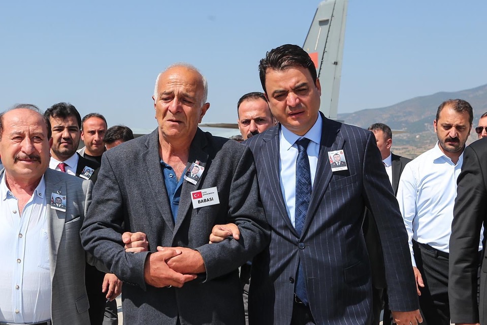 Şehidimiz Baba ocağına geldi