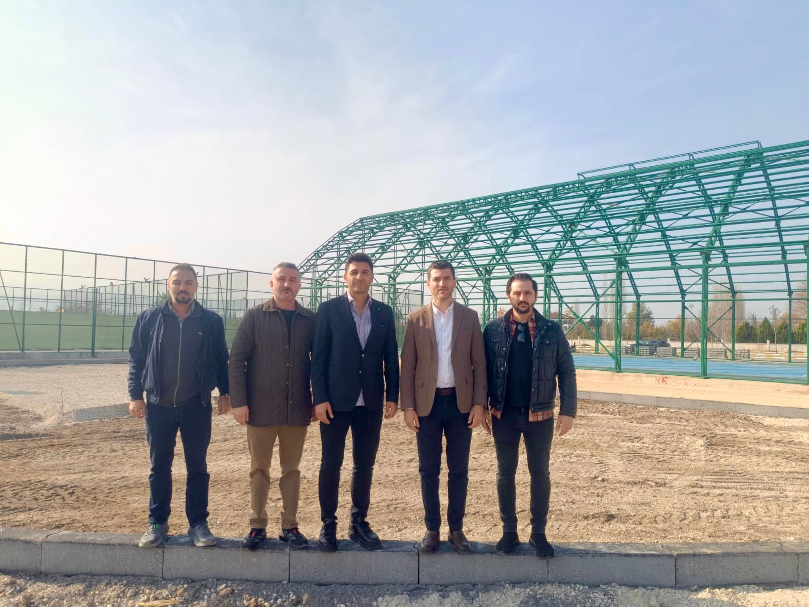 Türkiye Tenis Federasyonundan Erbaadaki tesise ziyaret